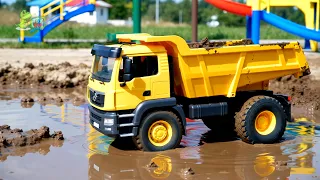 Cars & Trucks at the Playground! 🚒🚓 Fun Adventures with Toy Vehicles