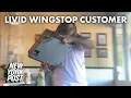 shows livid man toss register through Wingstop window New York Post