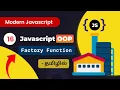 - Javascript Factory Function