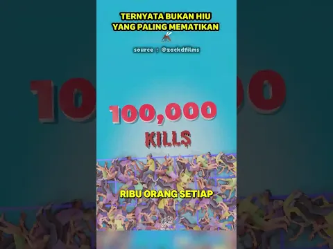 Hewan Paling Mematikan Bukan Hiuβ¦ Tapi Ini π¦