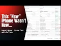 3uTools Check Iphone Refurbished or New or Replacement 3uTools Reveals the Truth