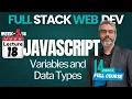 Master Full Stack Web Development Week-5 Lecture-18 JavaScript Variables and Data Types