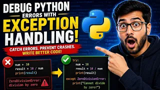 Debug Python Errors with Exception Handling