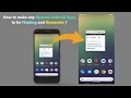 How to make any Opened Android Apps to be Floating and Resizeable