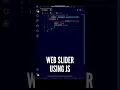 Create a Website Slider using Pure JavaScript
