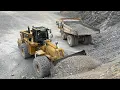 Caterpillar 992K Wheel Loader Loading Caterpillar 777F Dumpers - Interkat SA
