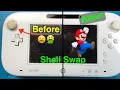 Wii U Nintendo Kiosk Controller Shell Swap