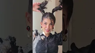 كعك العيد اسهل تسريحه شعر راح تجربيها سريعه وحلوه Shorts Hairstyle 