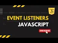 JavaScript Events Event Listeners Click Keydown Event Delegation Prevent Default