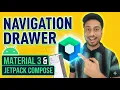 Navigation Drawer in Jetpack Compose with Material 3