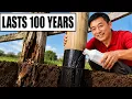 The 5 Japanese Trick That Makes Fence Posts Last 100 YEARS