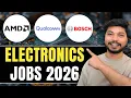 Core Electronics Jobs 2026 AMD Qualcomm Cyient Bosch Google Hiring Apply Now