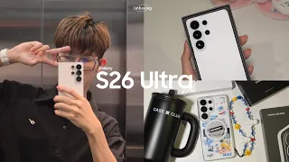 S26 Ultra White CASE CLUB x HOMEBOY K Kwon