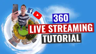 360 live streaming tutorial 360 degree video on facebook live and youtube 