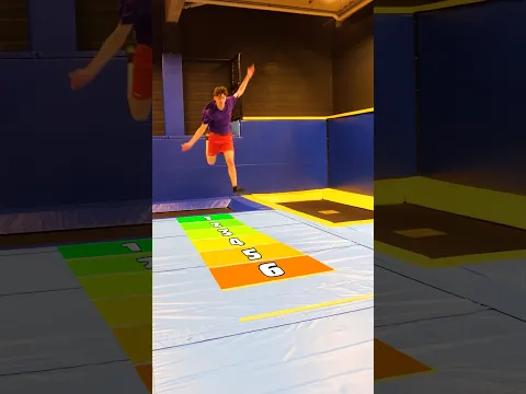 How far can I jump?🚀 #challenge #backflip #parkour