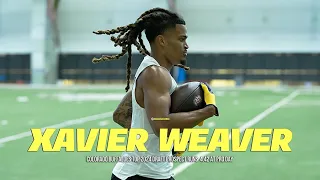 Xavier Weaver Runs 4 42 At NFL Pro Day