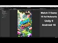 Jewel Crush Unity Match 3 Puzzle Unity Match 3 Game Unity 2D Puzzle Game 2D Game Unity