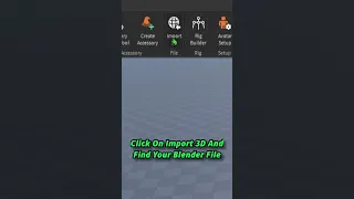 How To Import A Model From Blender In Roblox Studio Roblox Robloxgamedesign Robloxgamedevelopment 