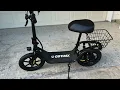 Unboxing Gotrax Flex Electric Scooter with Seat for Adult Commuter 16 Miles Range 15 5Mph 400W