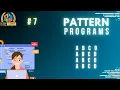 Pattern Program Episode - 7 Java ICSE IX X Hindi Urdu