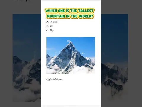 Quick questions and answers 4 #quick #iq #viralvideo 