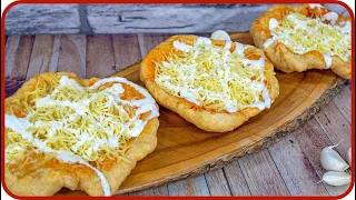 Wir kochen UNGARISCH! // Ungarische Lángos // #yumtamtam. 