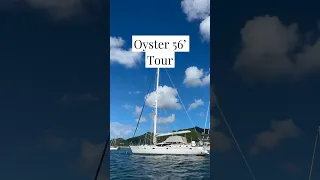A Tour of an Oyster 56’ Sailboat #shorts