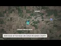 1 dead after car crosses center line hits another vehicle Iowa State Patrol says