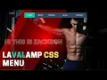 Amazing Horizontal CSS Menu With Lavalamp Hover Effect HTML CSS Tutorial