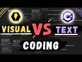 Visual VS Text Coding - Which One Should You Use