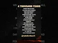 Download Lagu A THOUSAND YEARS SONG (LYRICS) || LYRICS VERSE || 🎶🎵 #music #song #cover #athousandyears