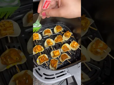 😱 Garlic Paneer Butterfly Potato! Itna Tasty Kabhi Nahi Khaya #airfryerrecipe