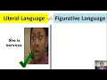 Literal and Figurative Language