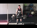 First 500 Pound Trap Bar Deadlift