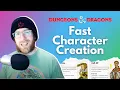 D D - Fast Character Creation Using D D Beyond