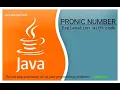 How to check for a Pronic Number Programming