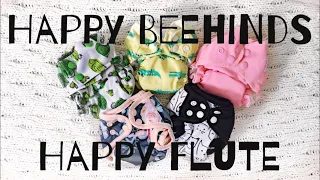 Happy BeeHinds and Happy Flute Newborn Diaper Review