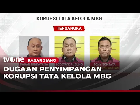 Daftar Tersangka dan Modus Korupsi Tata Kelola MBG