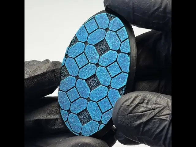 Pavement 1 - Textured Oval bases set (8 pcs. 60–170mm) video thumbnail