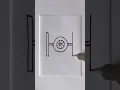 DRAWING A TIE FIGHTER Doodle Ideas How To Draw Star Wars Stuff Star Wars Doodles