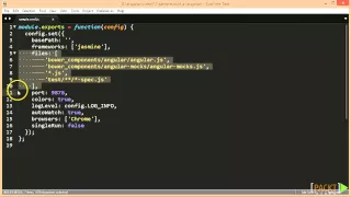 Building an Application with AngularJS Tutorial Installing Karma packtpub com