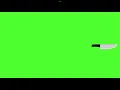 Gacha knife throw green screen