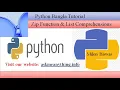 Python Bangla Tutorial 26 Zip Function List Comprehensions