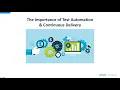 The Importance of Test Automation Continuous Delivery