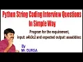 Python Q10 Program for the requirement input a4b3c2 and expected output aaaabbbcc