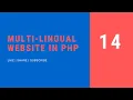 How to Create Multi-Lingual Website in PHP Multi Language Website Kaise Banaye Part - 14