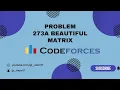 Beautiful Matrix Codeforces Solution Competitive Programming Tutorial Java Implementation
