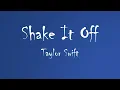 Taylor Swift - Shake It Off (Audio)