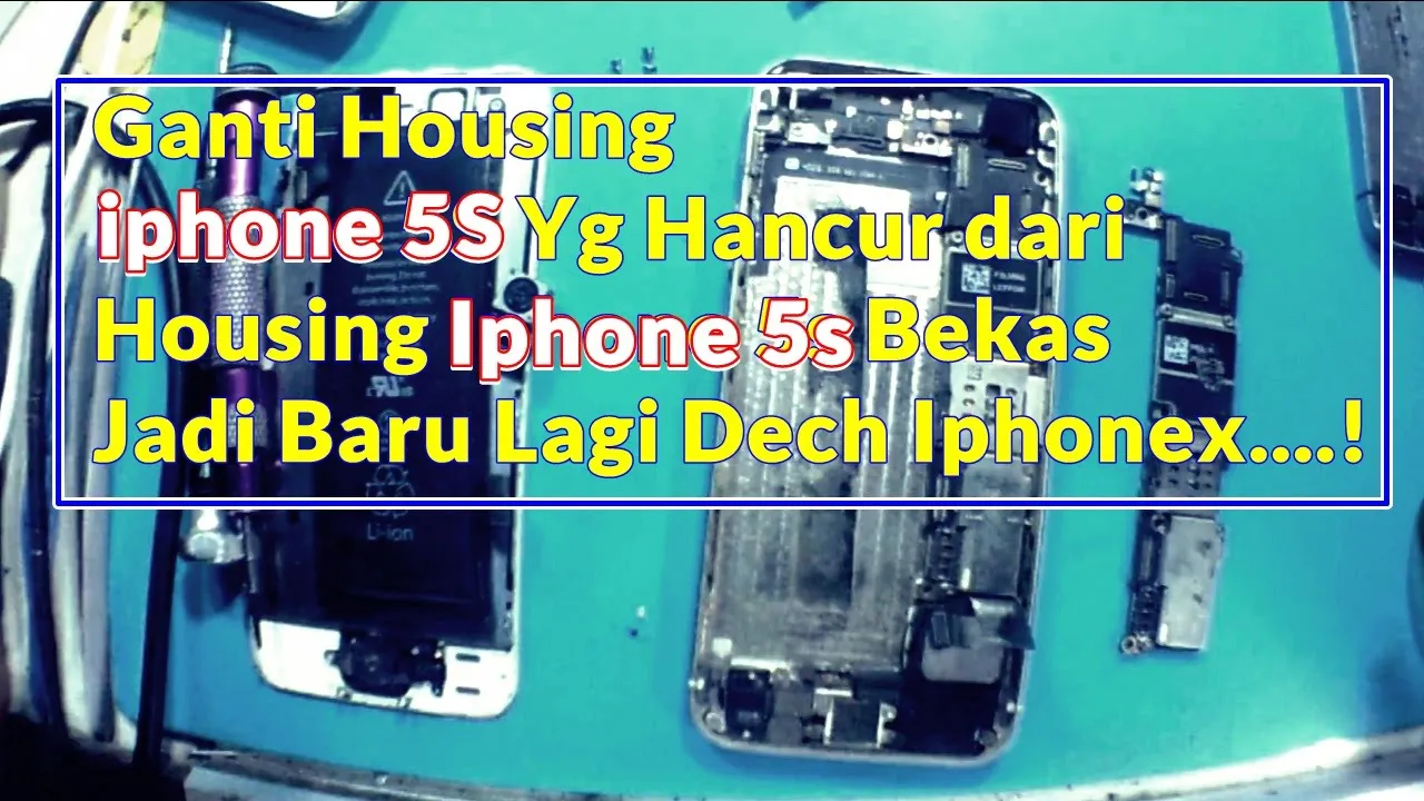 Back Housing Repair - iPhone 5 How to Tutorial. 