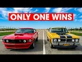 Boss 429 vs Falcon GT-HO Phase III NASCAR vs Bathurst Showdown